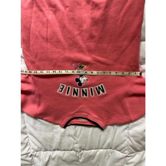 Disney Walt Disney World Vintage Pink Minnie Mouse Crewneck Sweatshirt Small - Picture 4 of 6